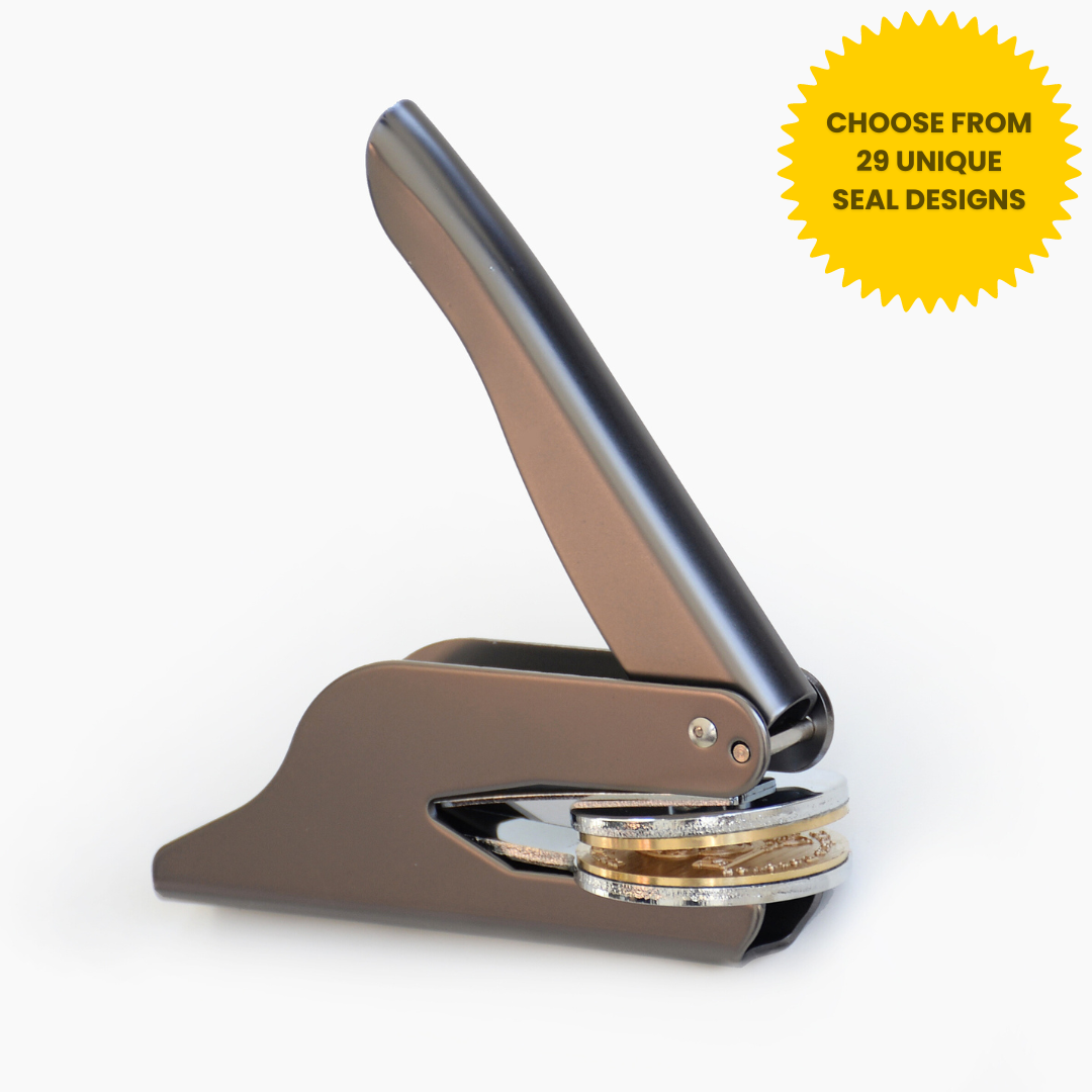 Custom Book Embosser - choose from 29 seal designs