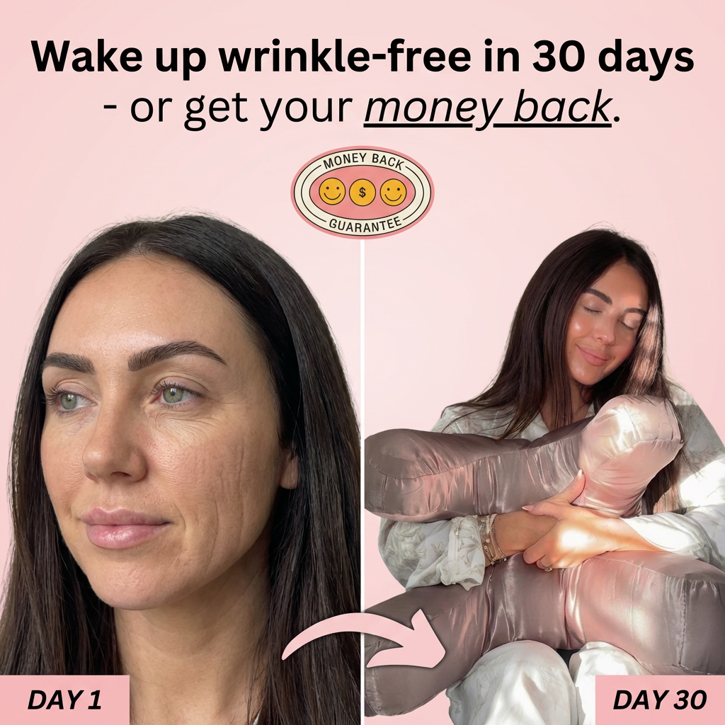 Anti Wrinkle Pillow + Pillowcase 3
