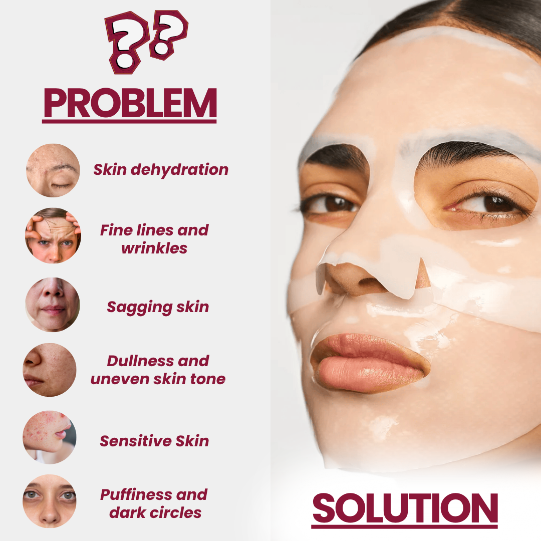 Bio-Collagen Mask application