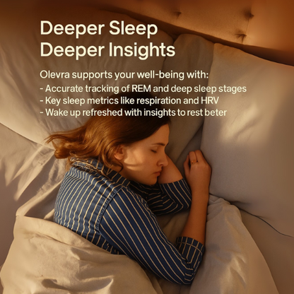 Olevra Smart Ring sleep insights