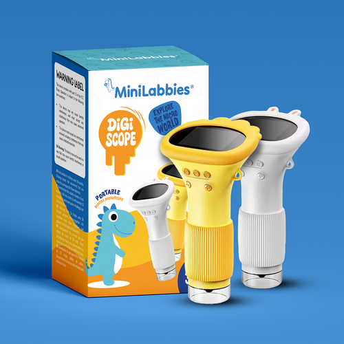 Digiscope digital microscope with packaging
