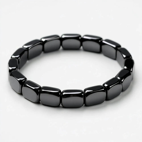Pulsera magnética de hematita para hombre Hora Paris