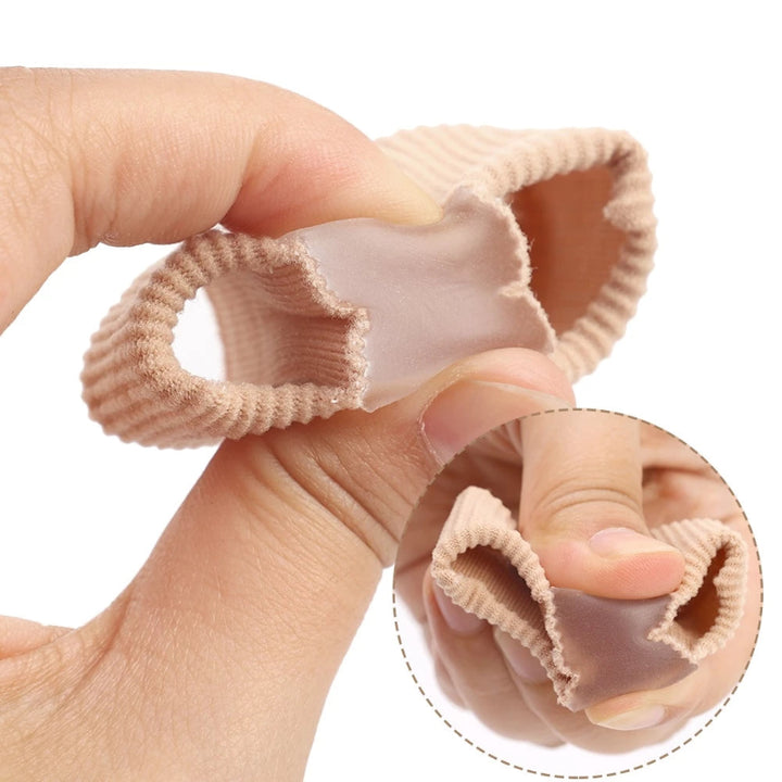 Close-up of breathable fabric and soft gel cushion