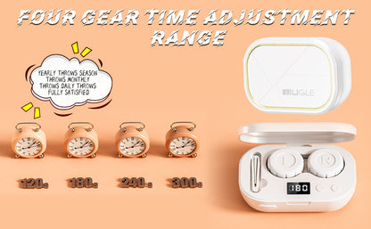 Four timed ultrasonic cleaning modes
