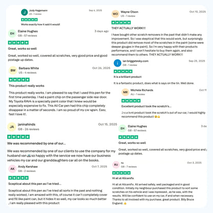 Product reviews Trustpilot All Cars Magic Pen