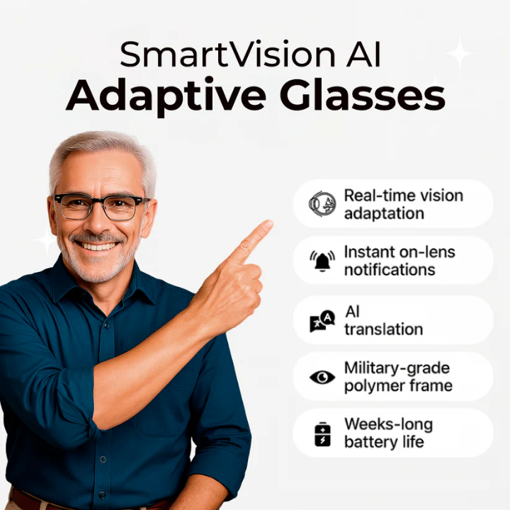 SmartVision™ Адаптивные очки на базе ИИ