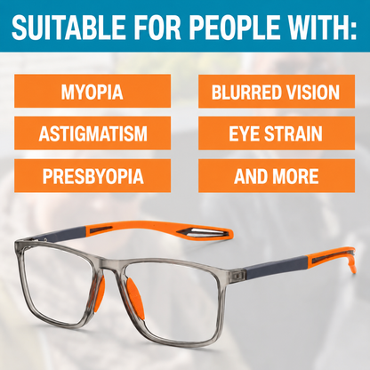 VisionSync Kacamata multifokal + hadiah [Teknologi adaptif]