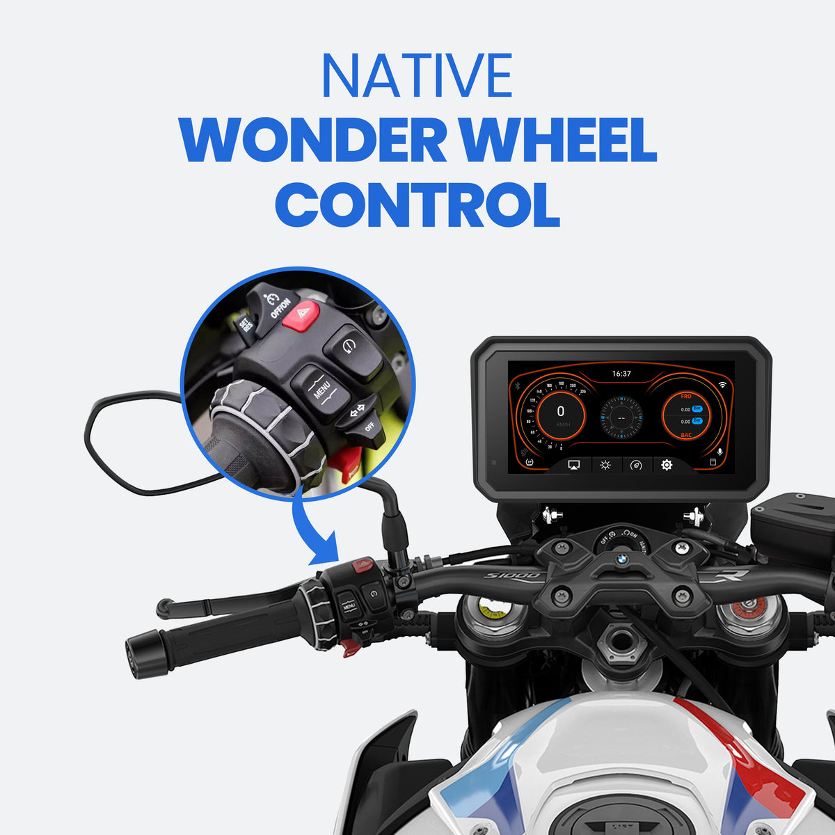 MotorTablet Pro Max BMW display