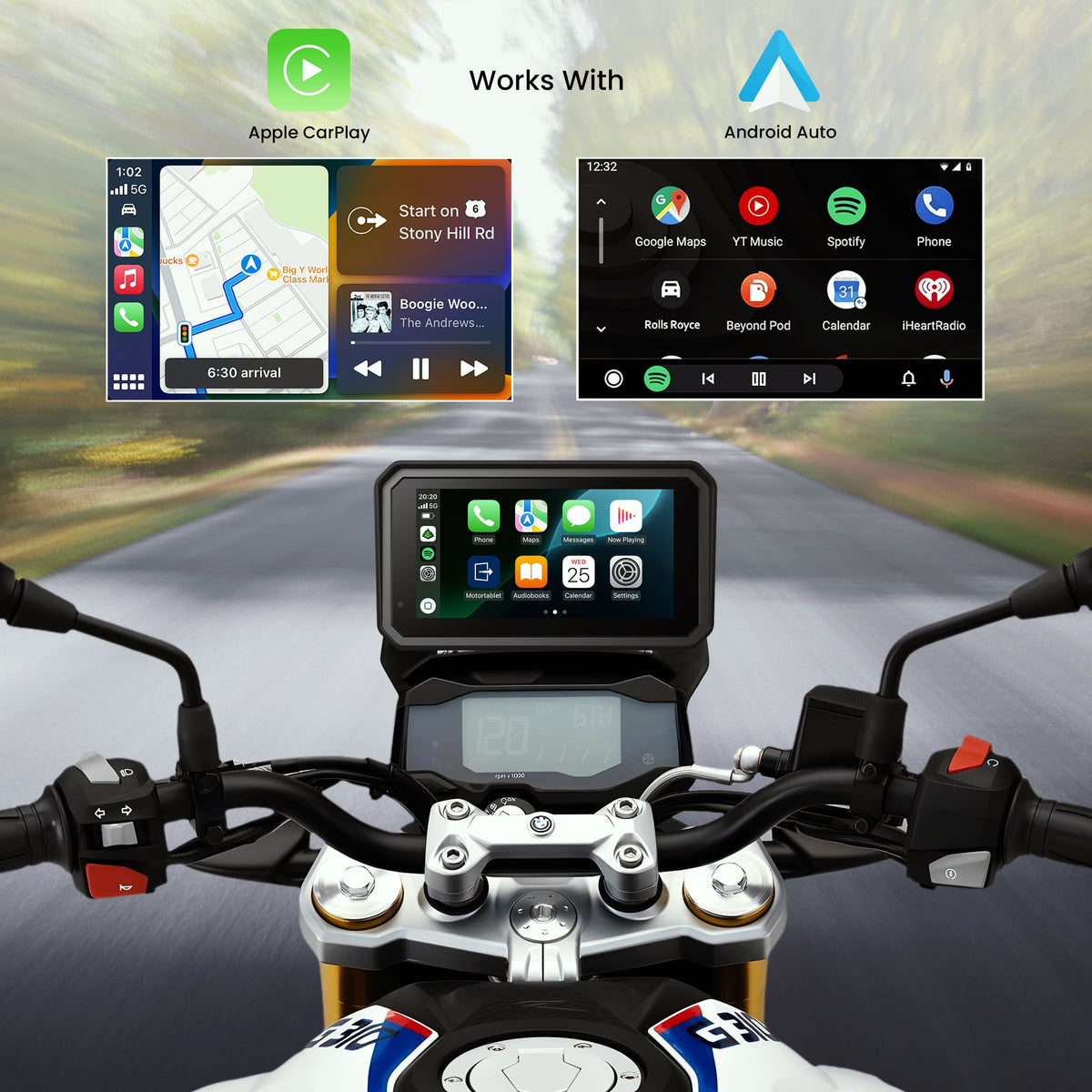 MotorTablet Pro Max BMW screen