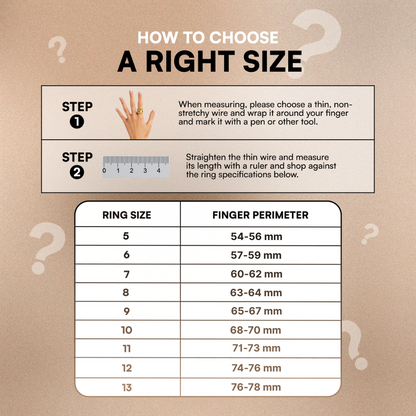Olevra Smart Ring Size Guide