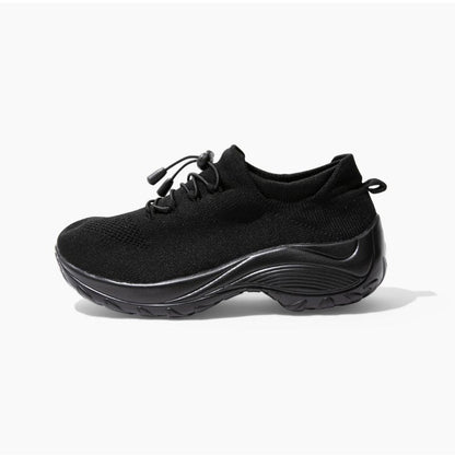 Ortho Stretch Cushion Shoes - Midnight Black
