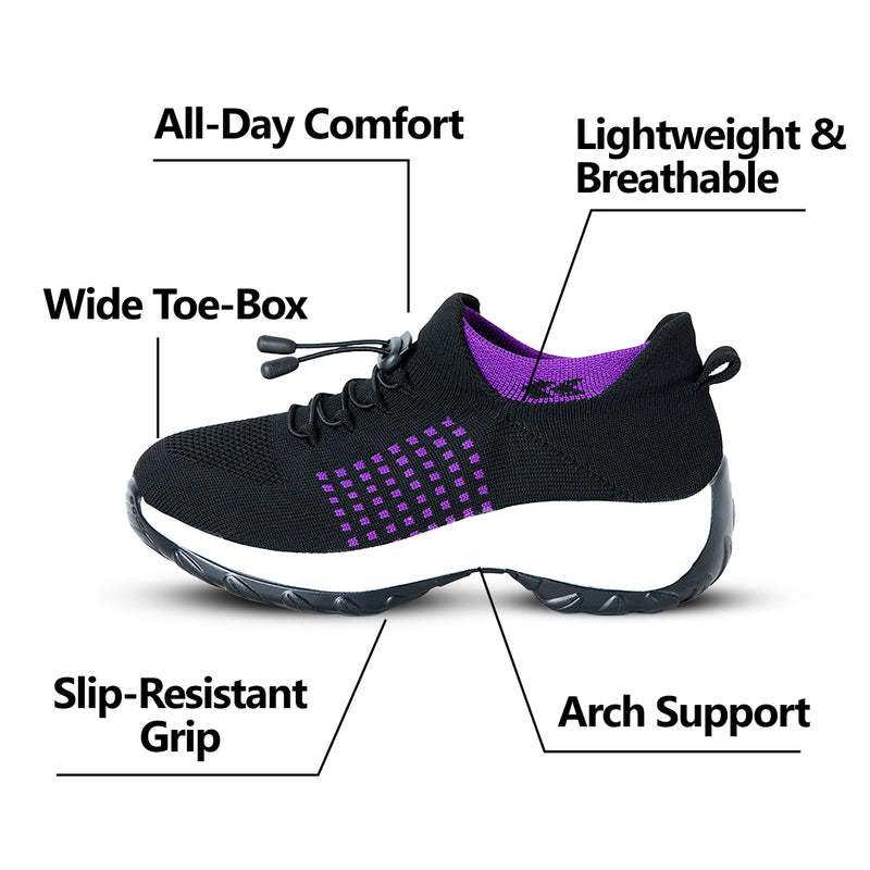 Ortho Stretch Cushion Shoes feature callout