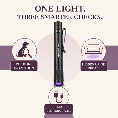 PawReveal UV pet light benefits