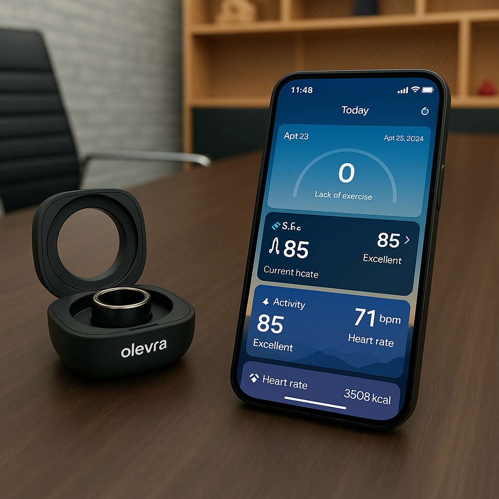 Olevra Smart Ring health tracking