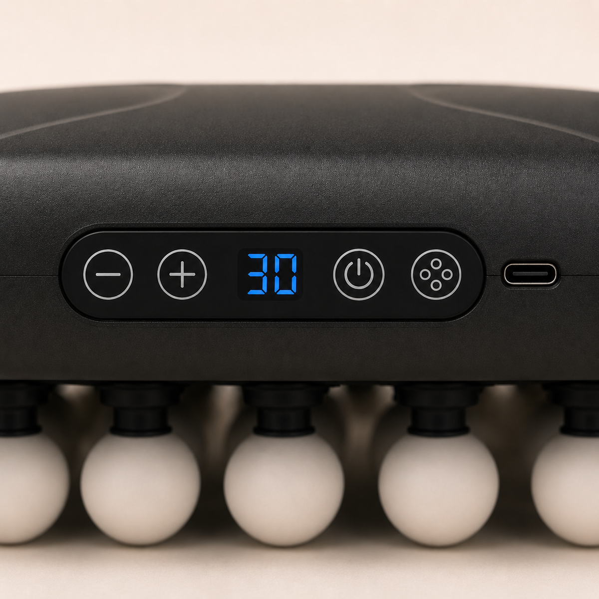 PulseThera Ultra controls and attachments