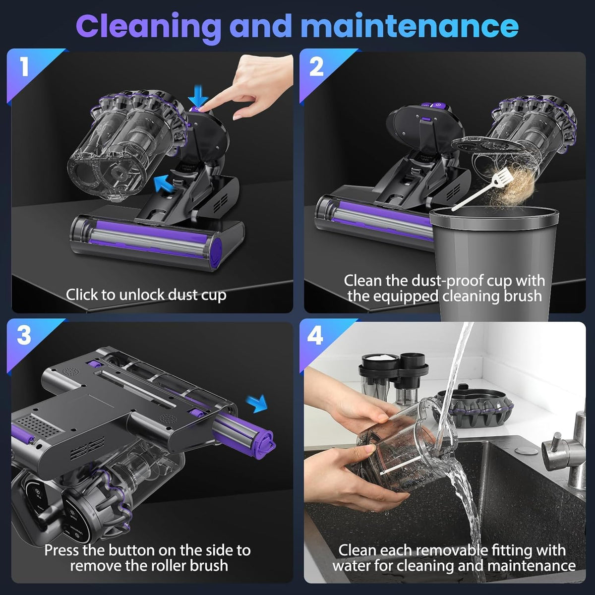 PureClean - Mattress Vacuum Cleaner
