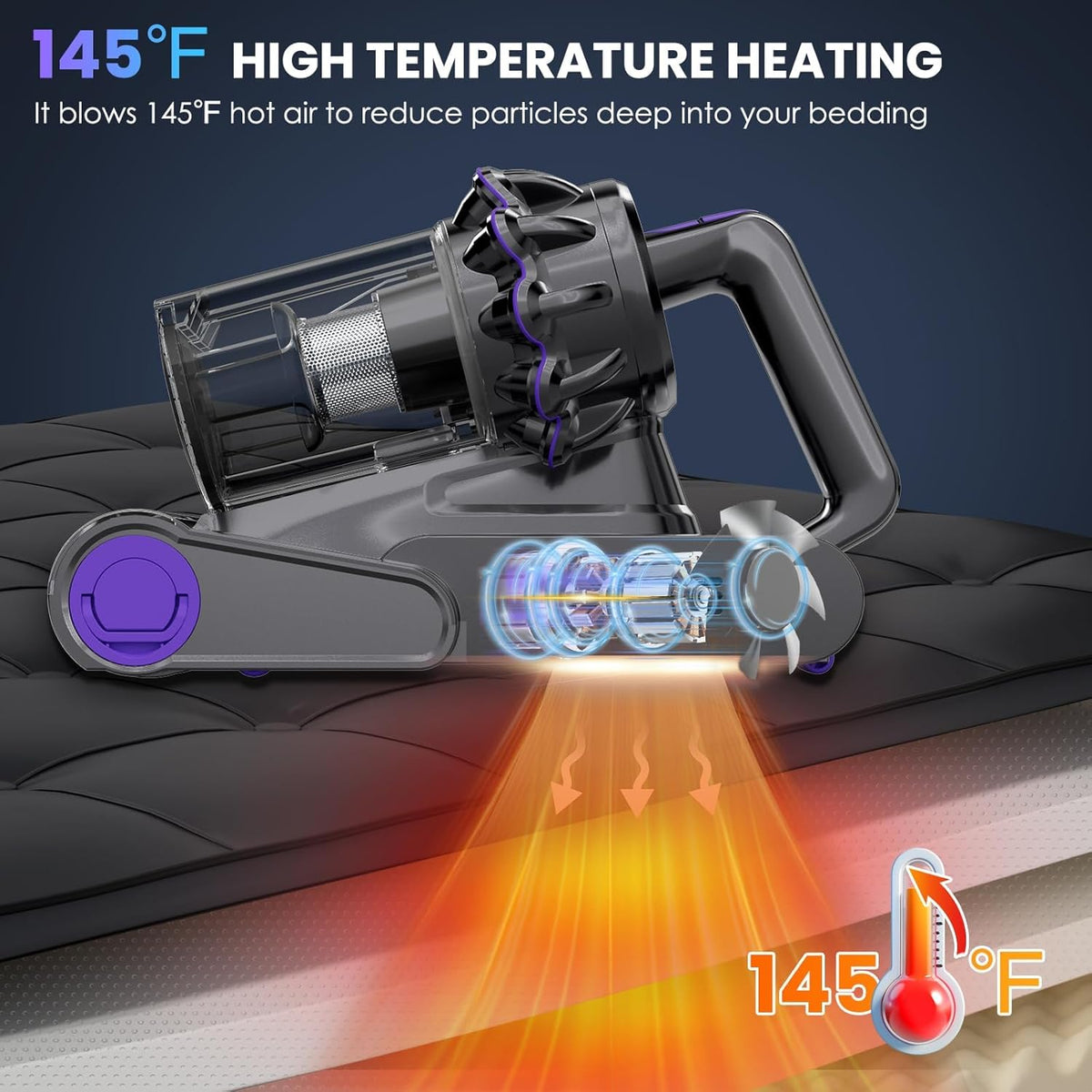 PureClean - Mattress Vacuum Cleaner
