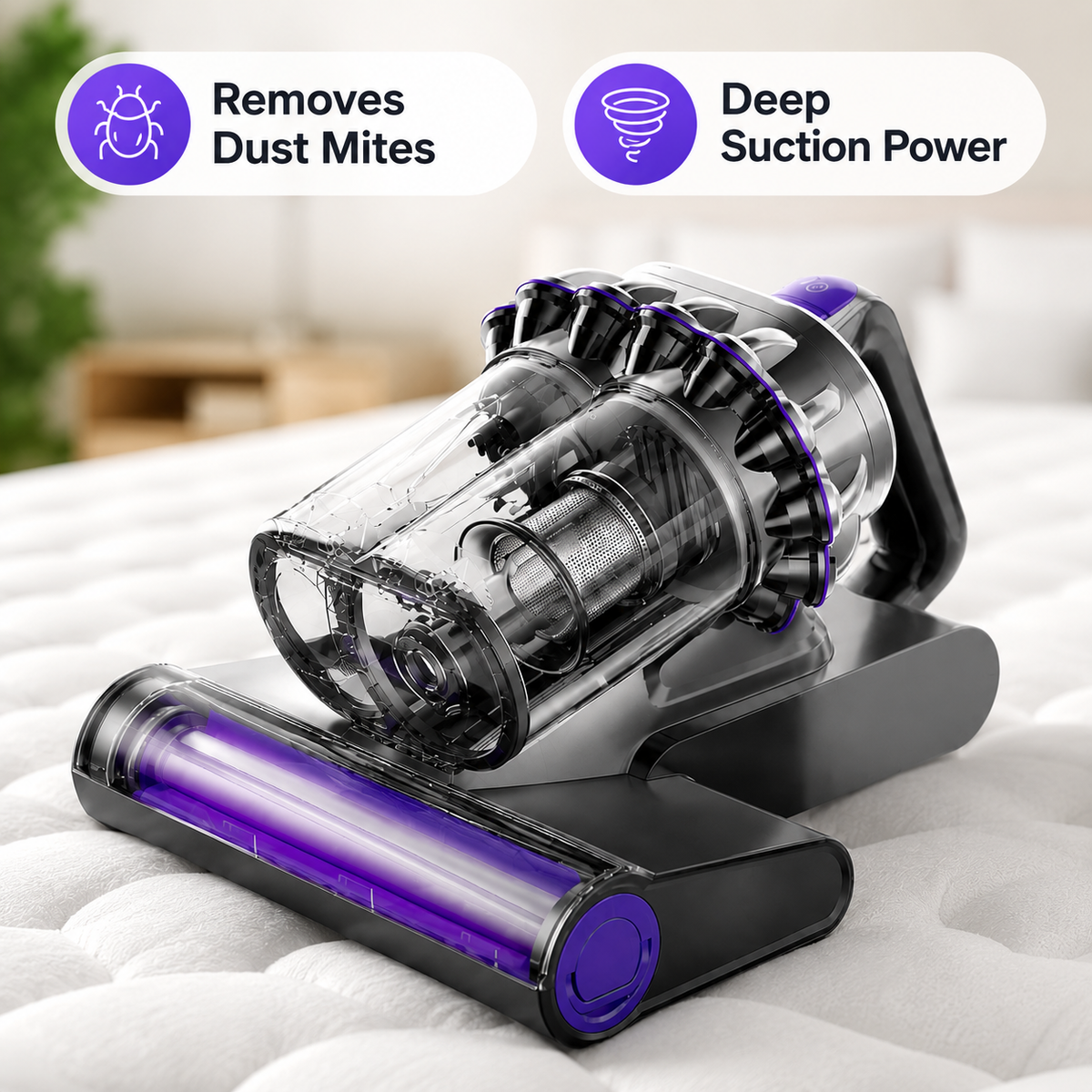 PureClean - Mattress Vacuum Cleaner