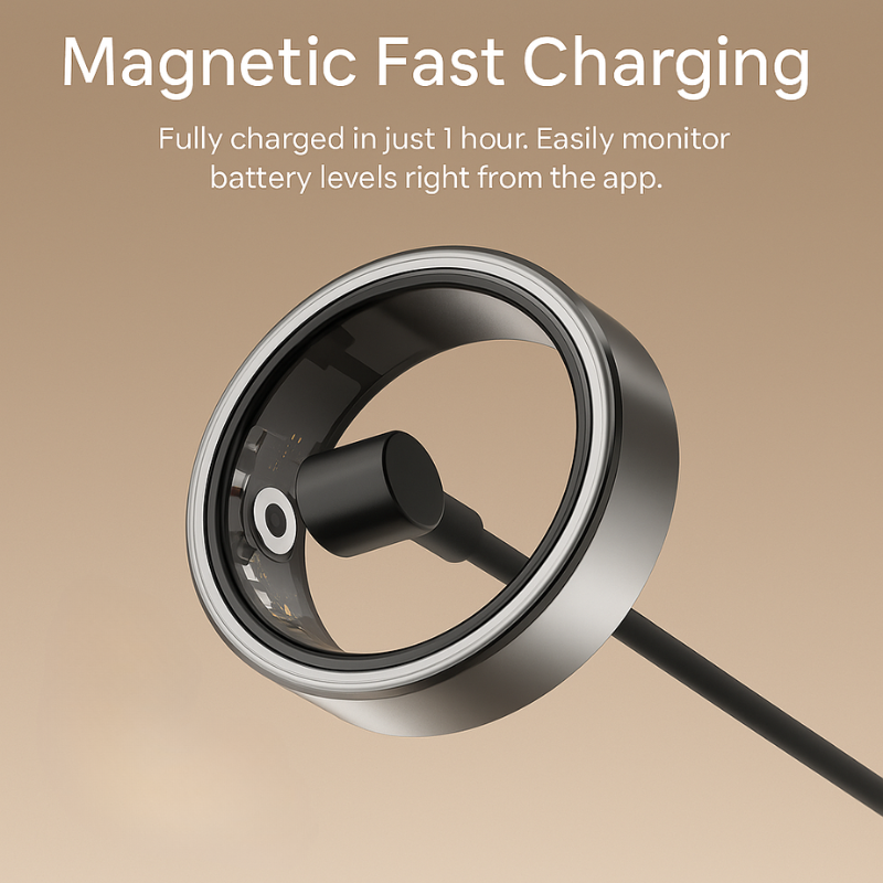 Olevra Smart Ring charging case