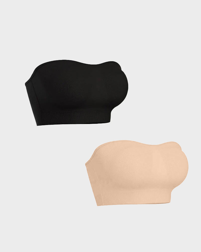 Wireless Strapless Bandeau Bra