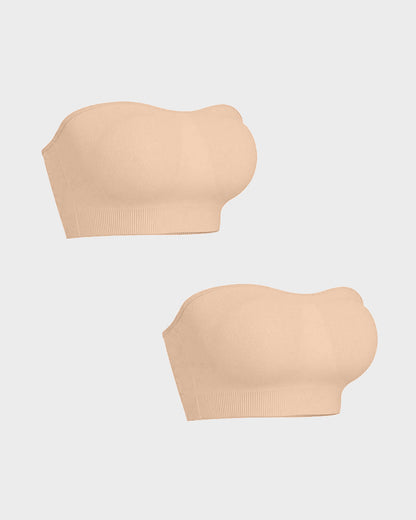 Wireless Strapless Bandeau Bra