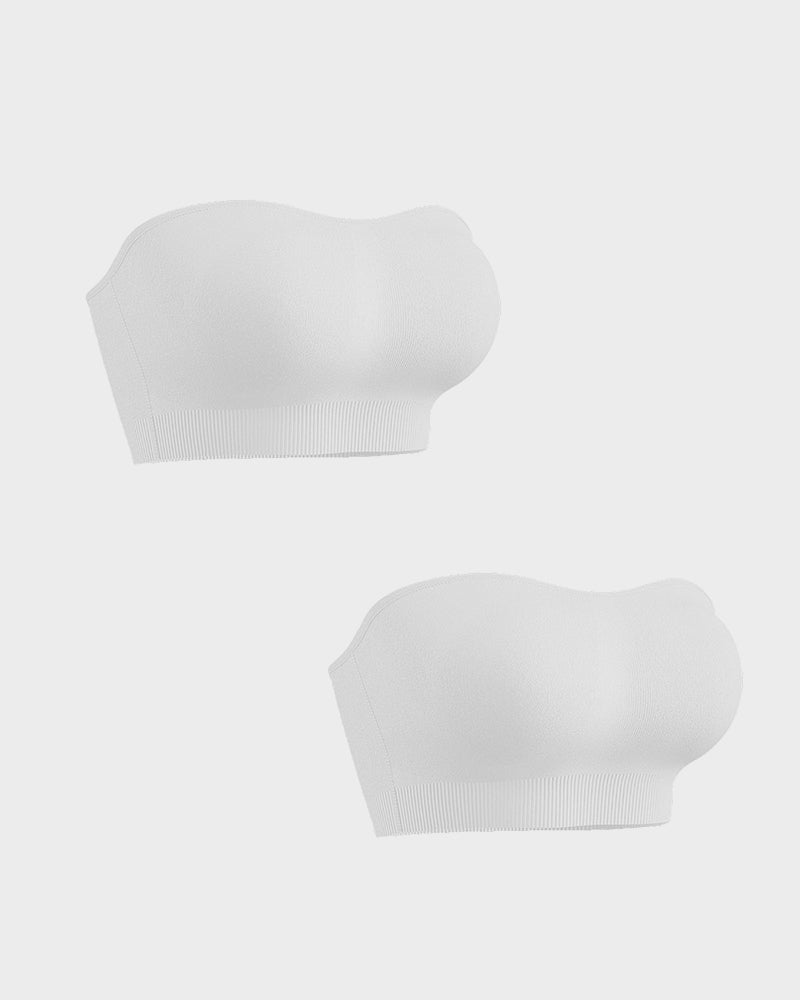 Wireless Strapless Bandeau Bra