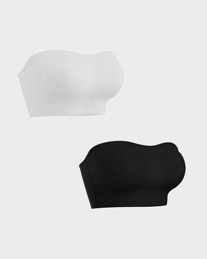 Wireless Strapless Bandeau Bra