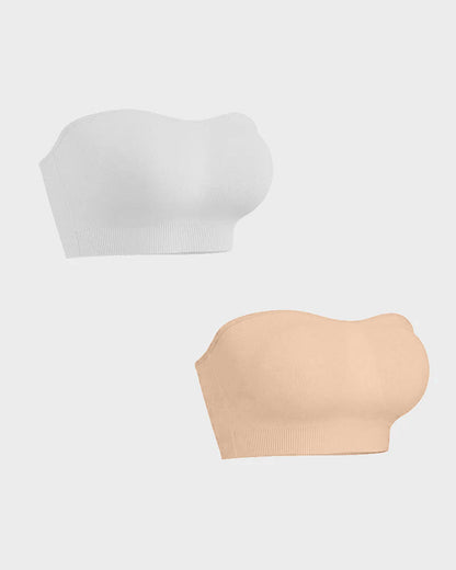 Wireless Strapless Bandeau Bra
