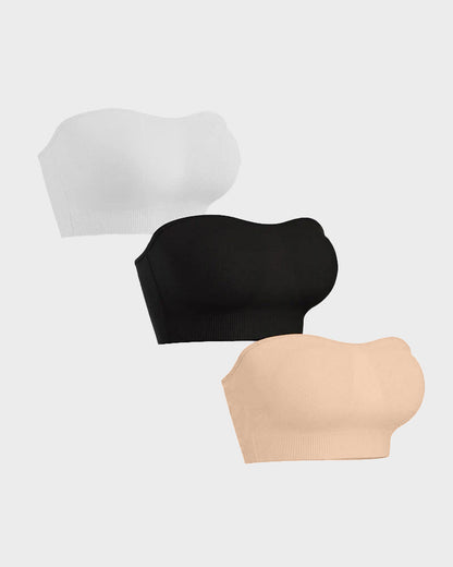Wireless Strapless Bandeau Bra