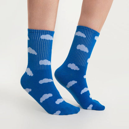 Simply Go Cloud Slides - 3 Pairs Socks - Blue - photo 4