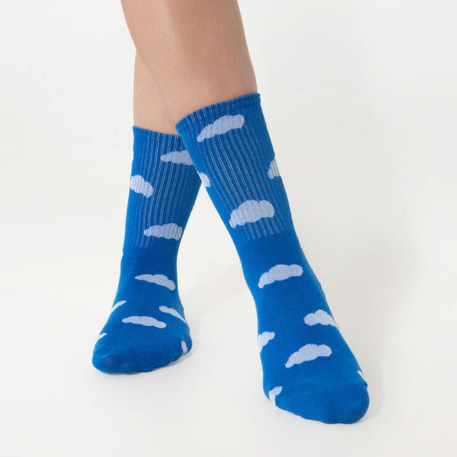 Simply Go Cloud Slides - 3 Pairs Socks - Blue - photo 5