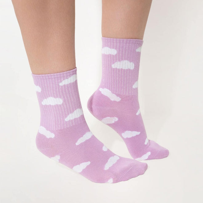 Simply Go Cloud Slides - 3 Pairs Socks - Pink - photo 4
