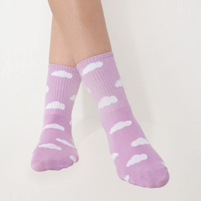 Simply Go Cloud Slides - 3 Pairs Socks - Pink - photo 5