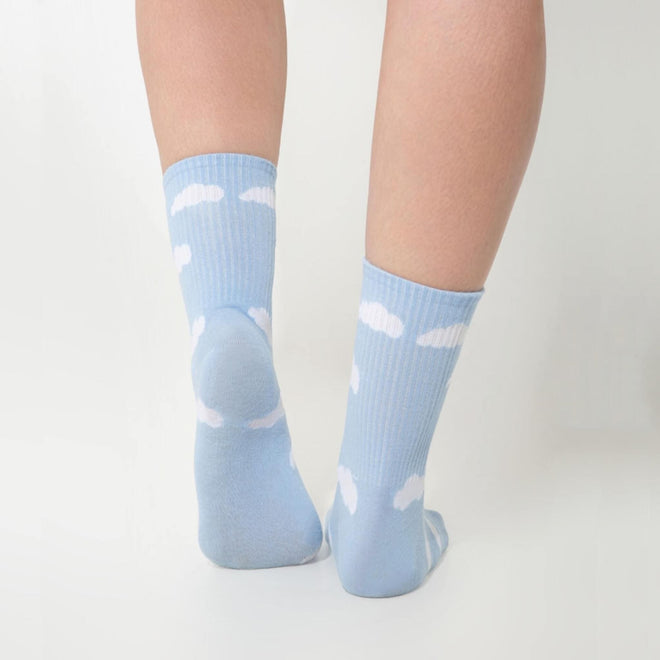 Simply Go Cloud Slides - 3 Pairs Socks - Ocean Blue - photo 3