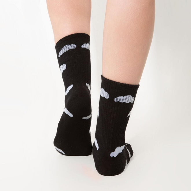 Simply Go Cloud Slides - 3 Pairs Socks - Black - photo 3