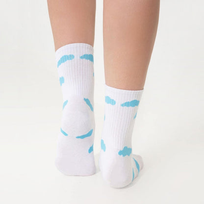 Simply Go Cloud Slides - 3 Pairs Socks - White - photo 3