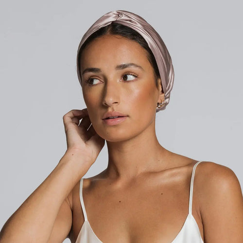 Overnight Hair-Repair Mulberry Silk Bonnet
