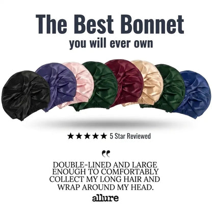 Overnight Hair-Repair Mulberry Silk Bonnet