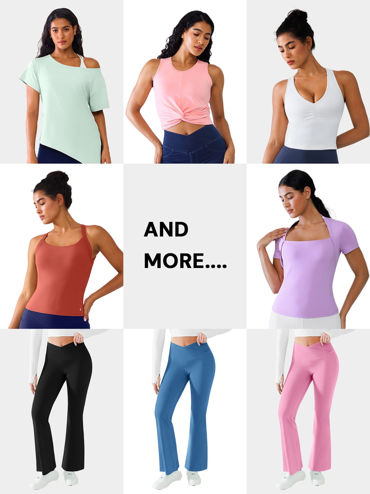 A model wearing a BRXL® Mystery Box: Surprise Activewear