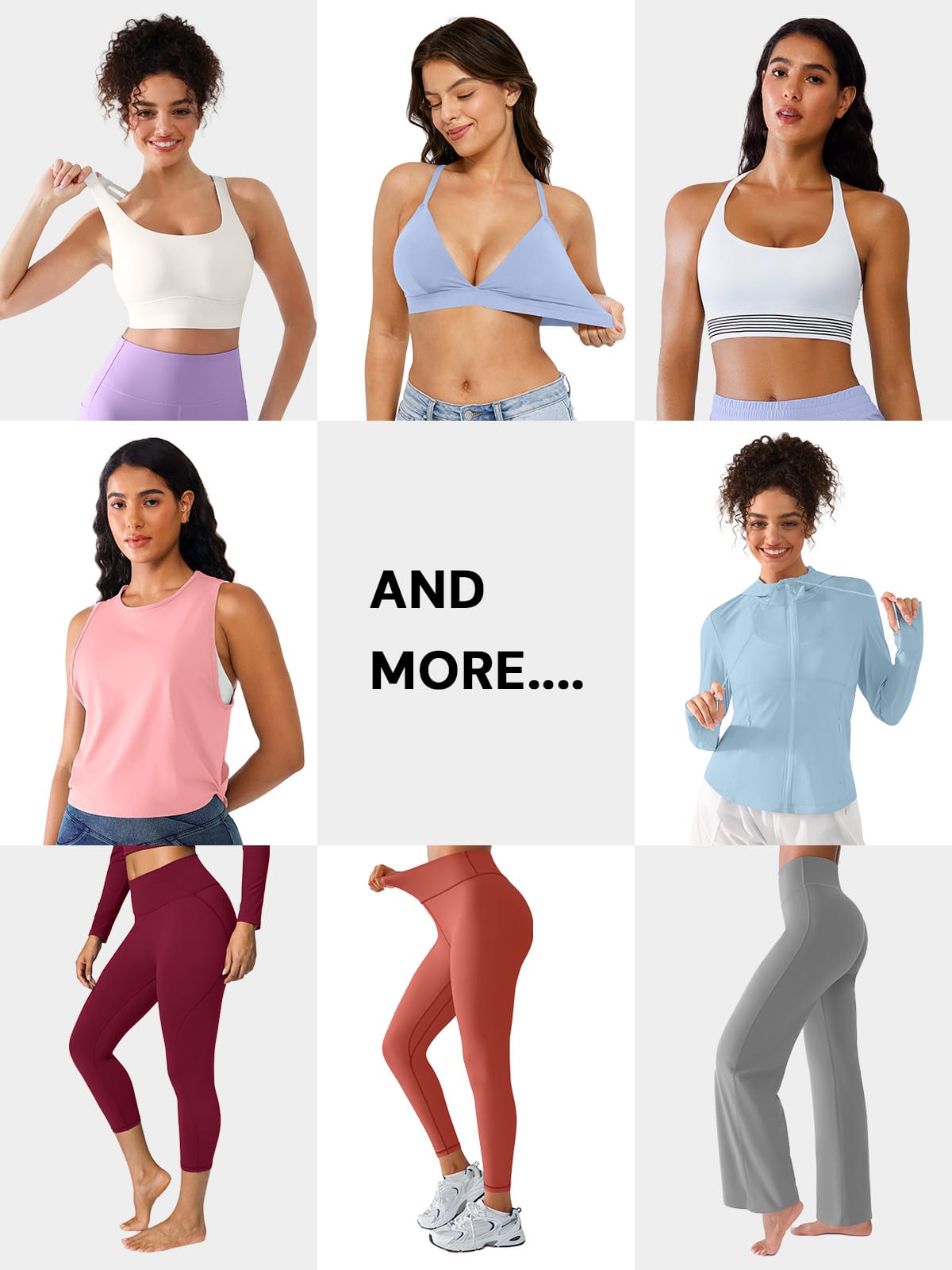 A model wearing a BRXL® Mystery Box: Surprise Activewear