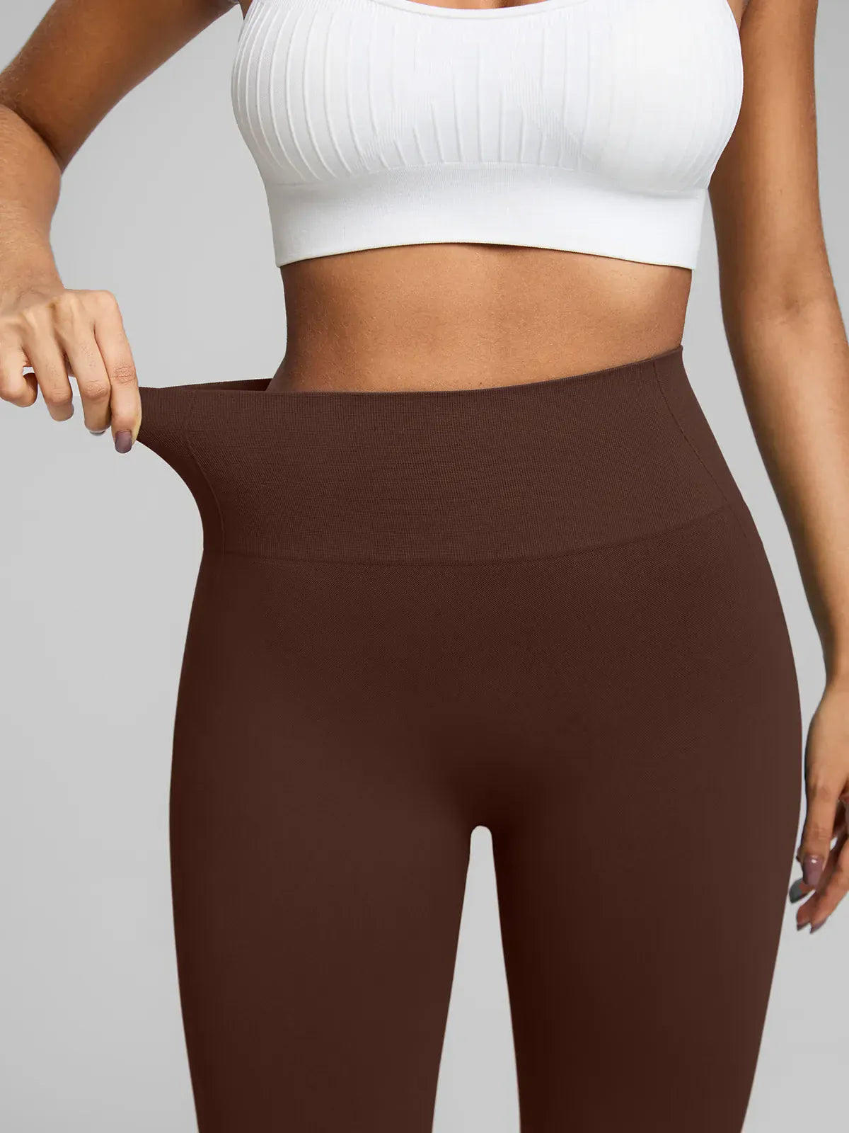 B R X L™ Seamless High Waisted Tummy Control Butt-Lifting Leggings