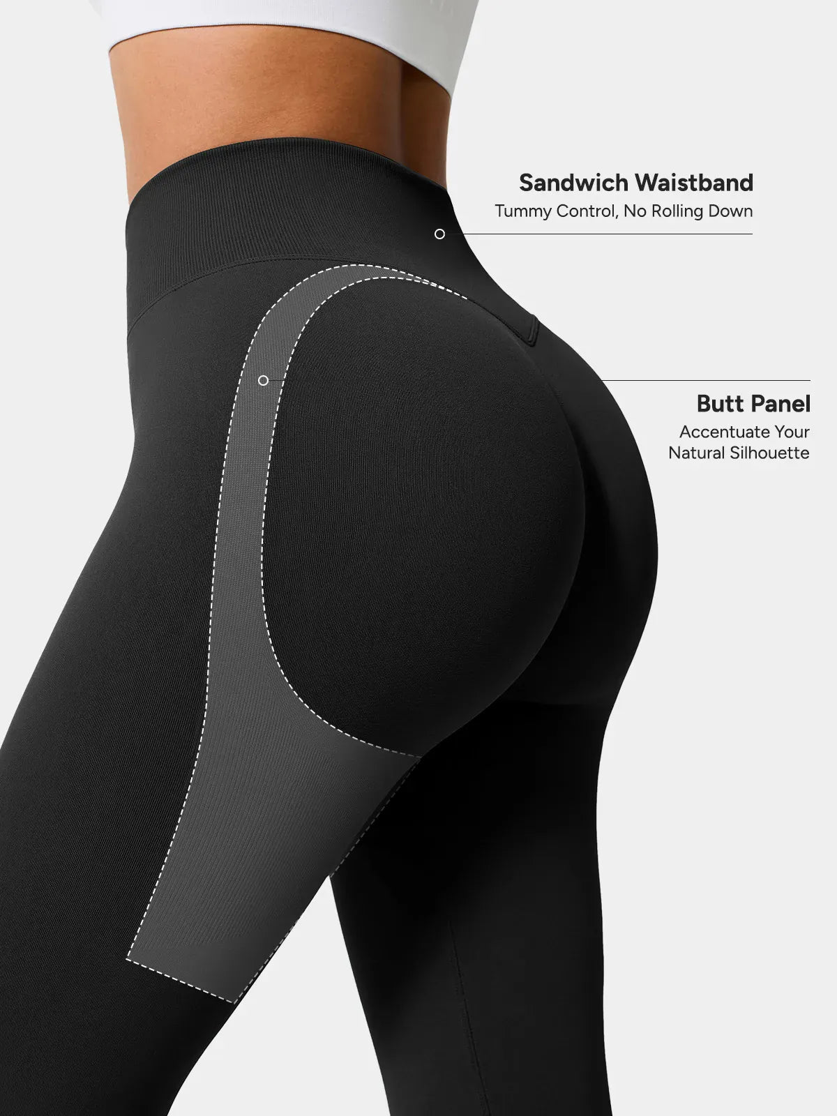 B R X L™ Seamless High-Stretch High-Rise Sculpt Leggings 2.0