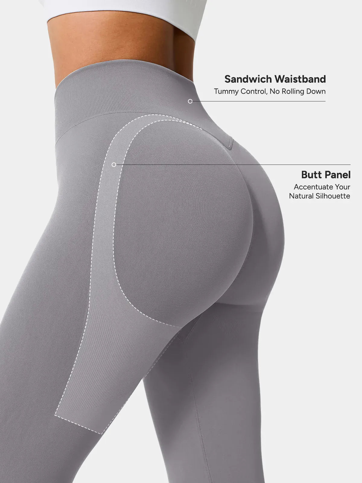 B R X L™ Seamless High-Stretch High-Rise Sculpt Leggings 2.0