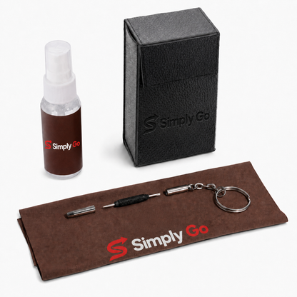 Simply Go lens cleaning accessories