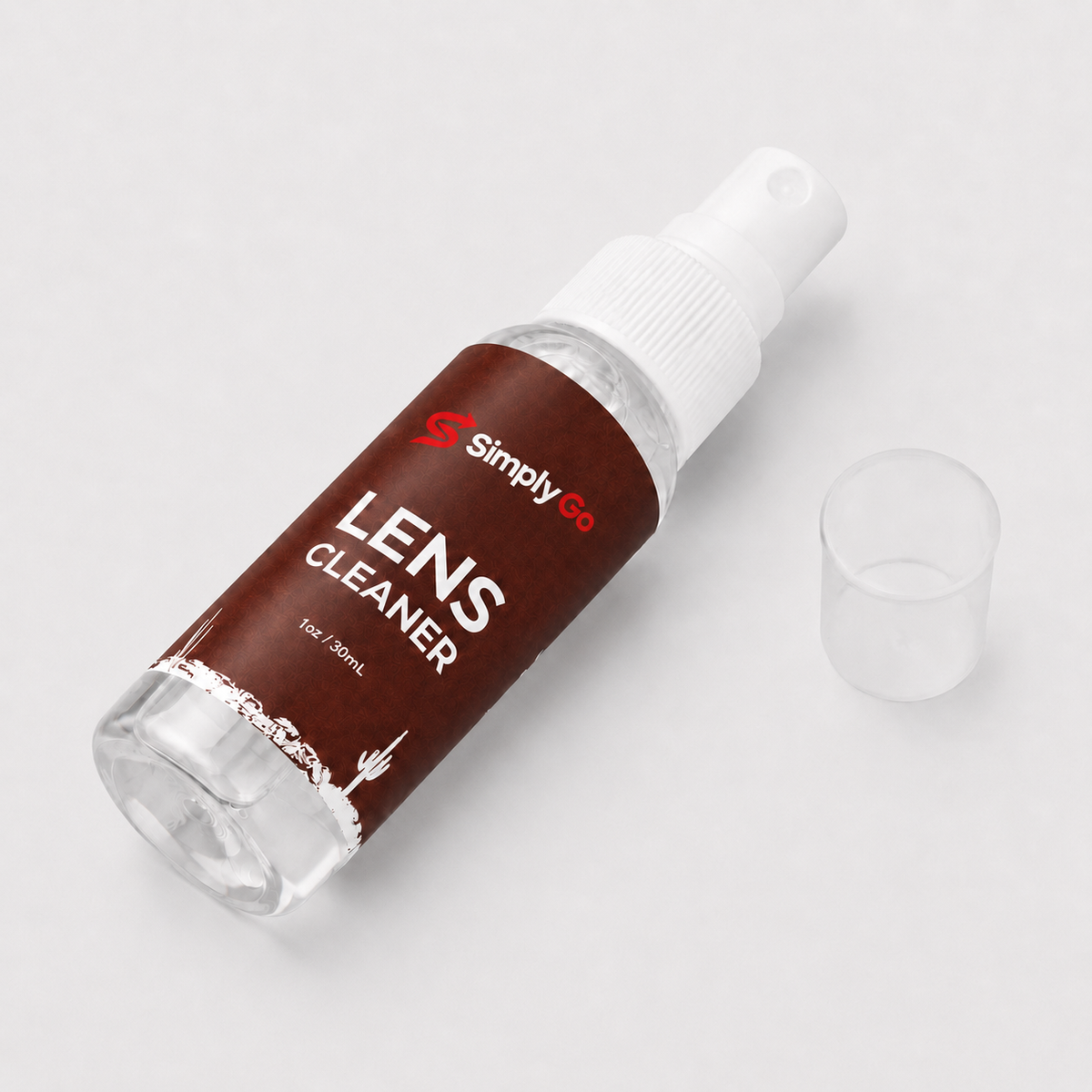 Simply Go lens cleaner spray bottle