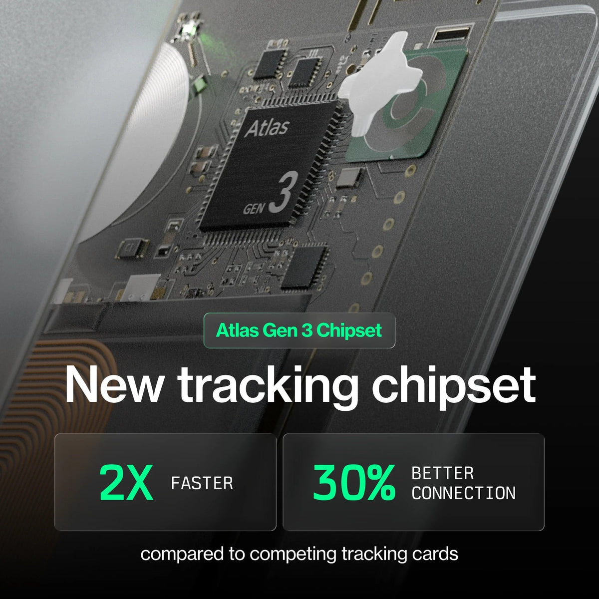New tracking chipset