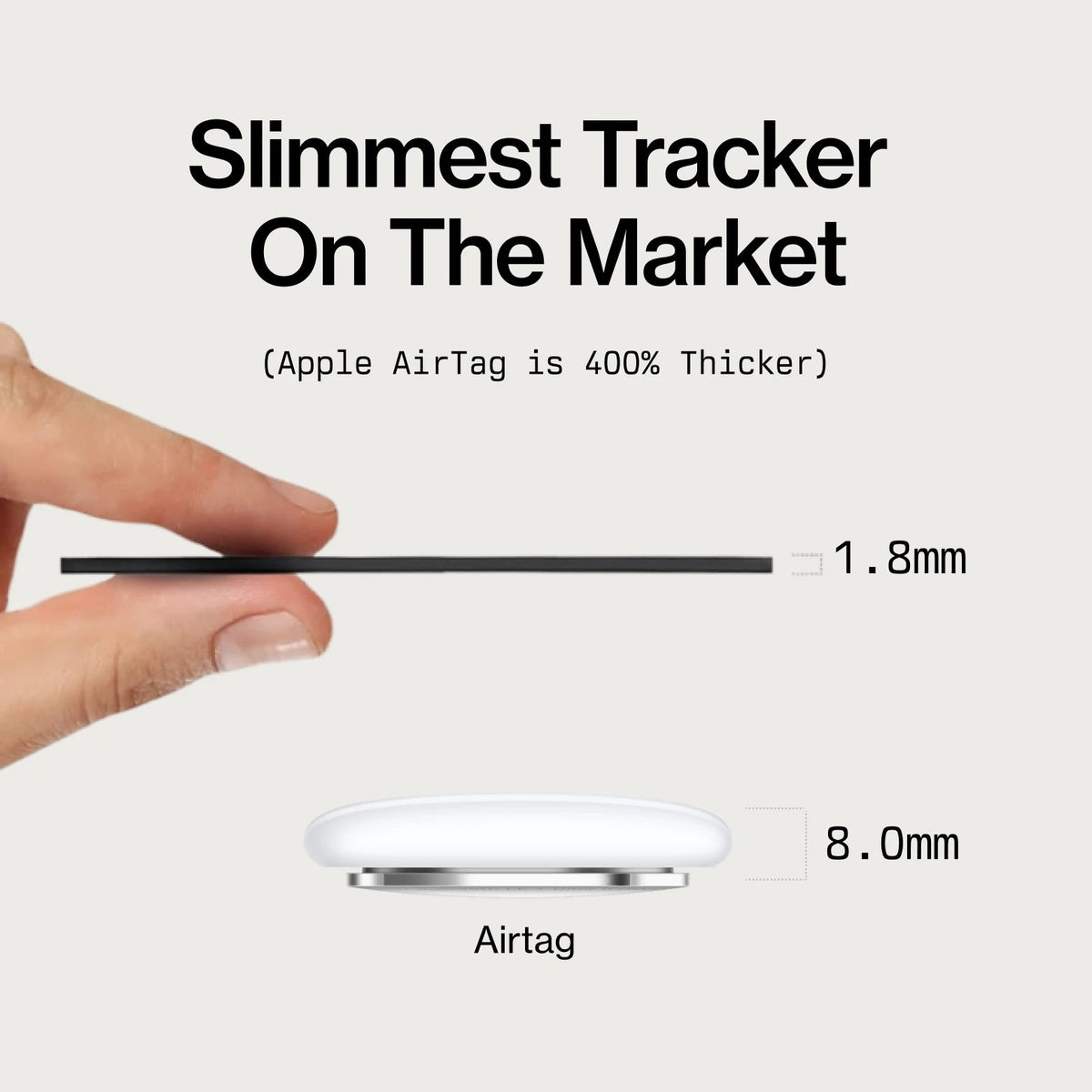 1.8mm thin tracker