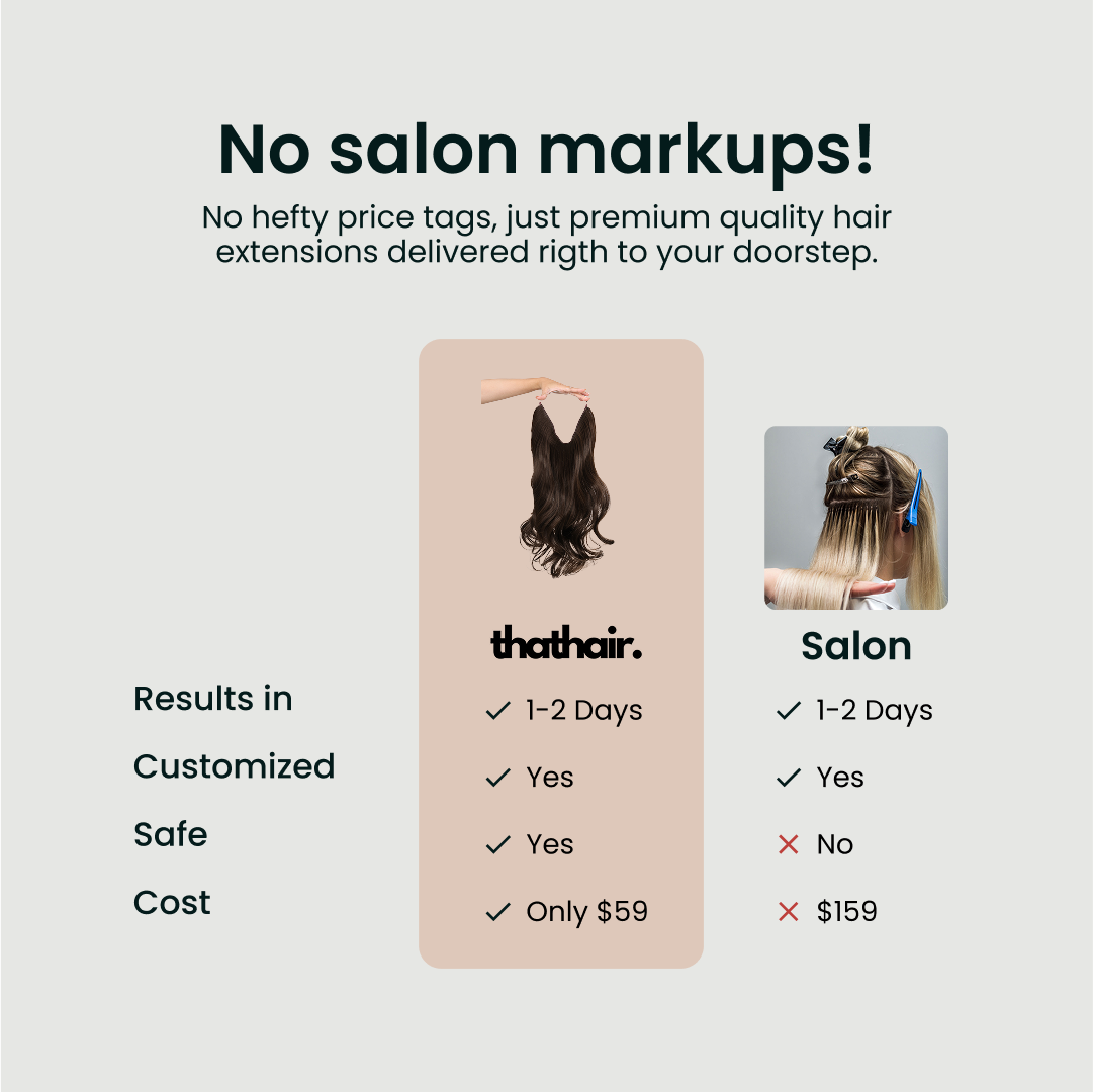 Simply Go™ Halo Hair Extensions 13