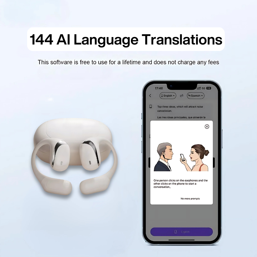 VerbaBuds AI Translator Earbuds