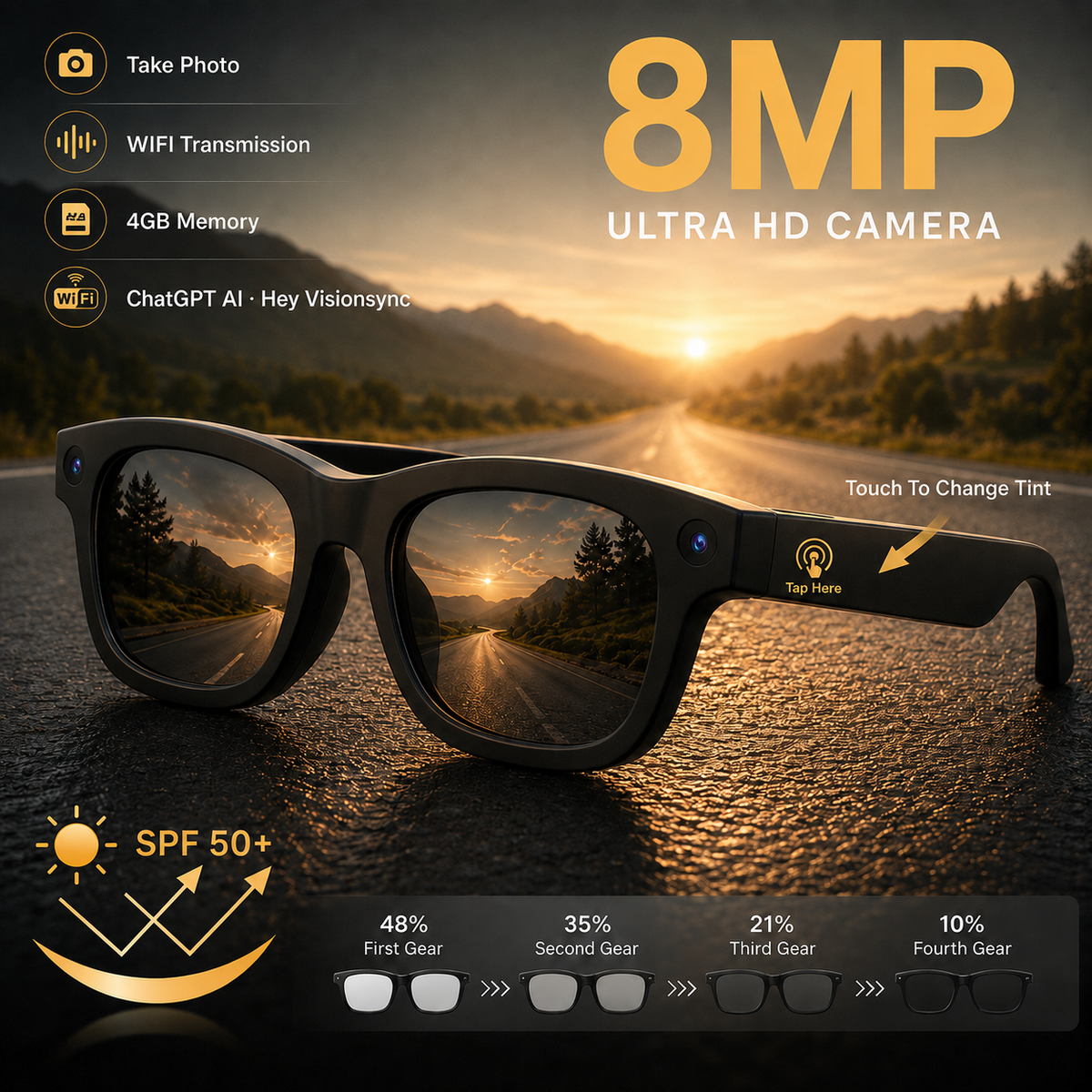 Visionsync AI Smart Tint Lens